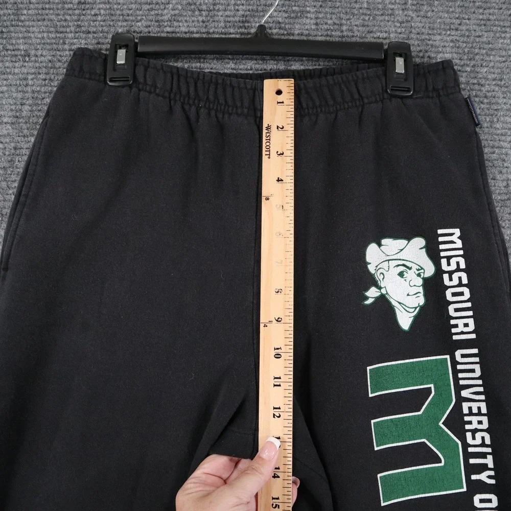 Missouri University S&T JanSport Sweatpants Men M Black Miners Joggers College